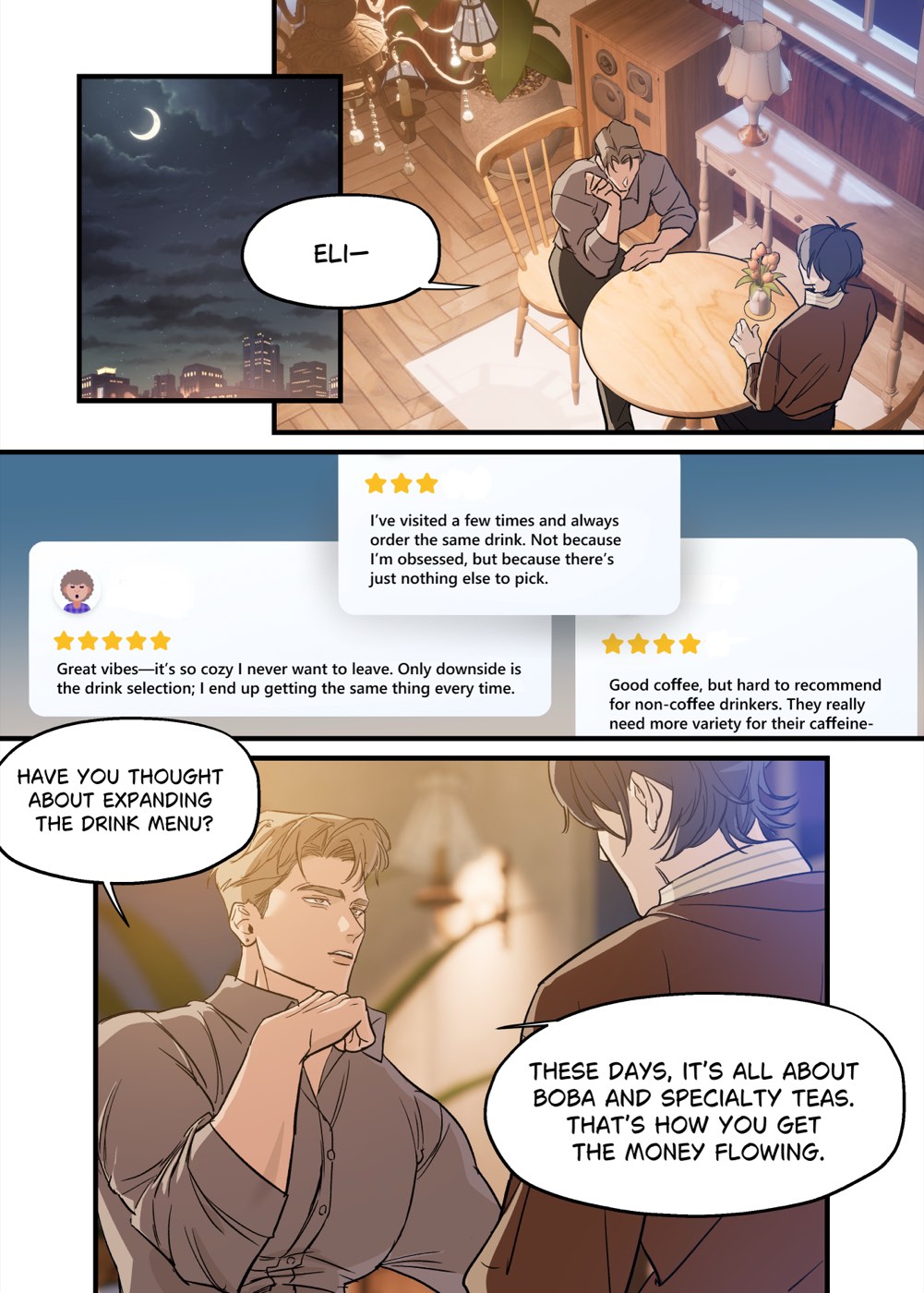 The Mafia Boss's Private Affair — Chapter 4 — Page 1